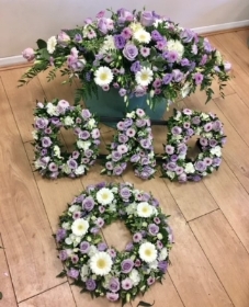 Loose Mixed Letters & Floral Tributes