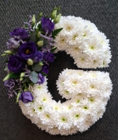 Single Letter without Ribbon