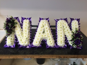 Based Letters with Ribbon Edge