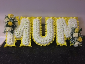 Based Letters with Ribbon Edge