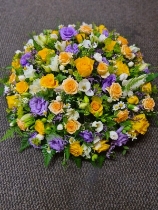 Yellow, Lilac, While Posy Pad